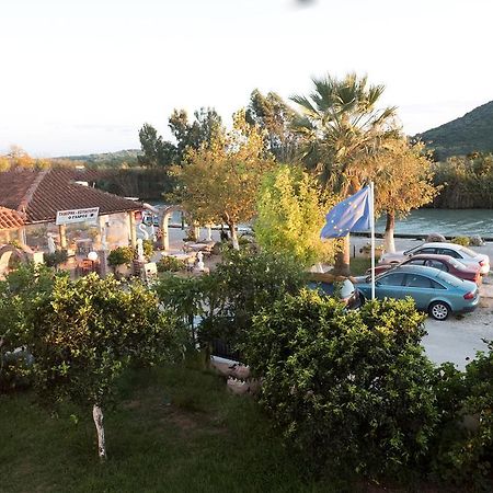 Hotel Glaros Ammoudia Bagian luar foto