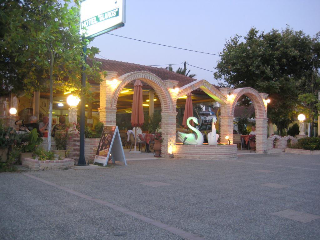 Hotel Glaros Ammoudia Bagian luar foto