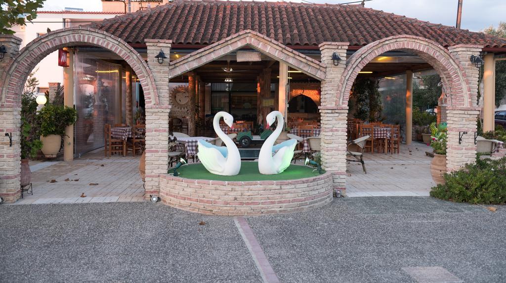 Hotel Glaros Ammoudia Bagian luar foto