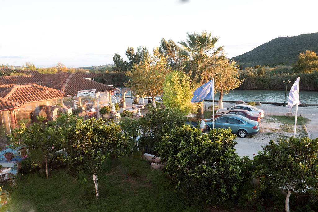 Hotel Glaros Ammoudia Bagian luar foto