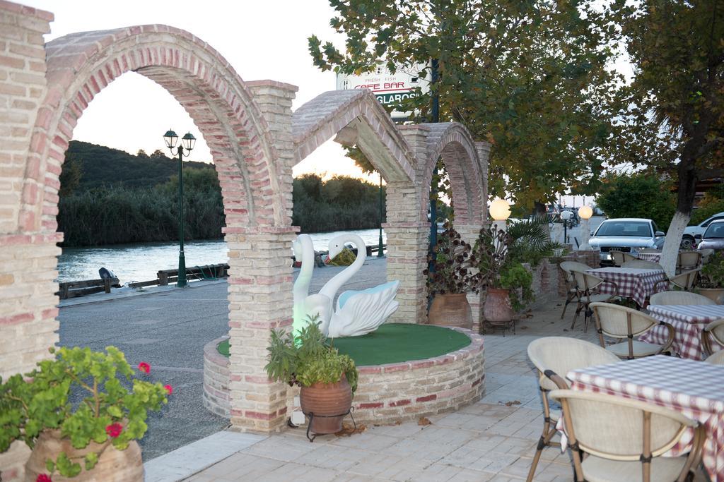 Hotel Glaros Ammoudia Bagian luar foto