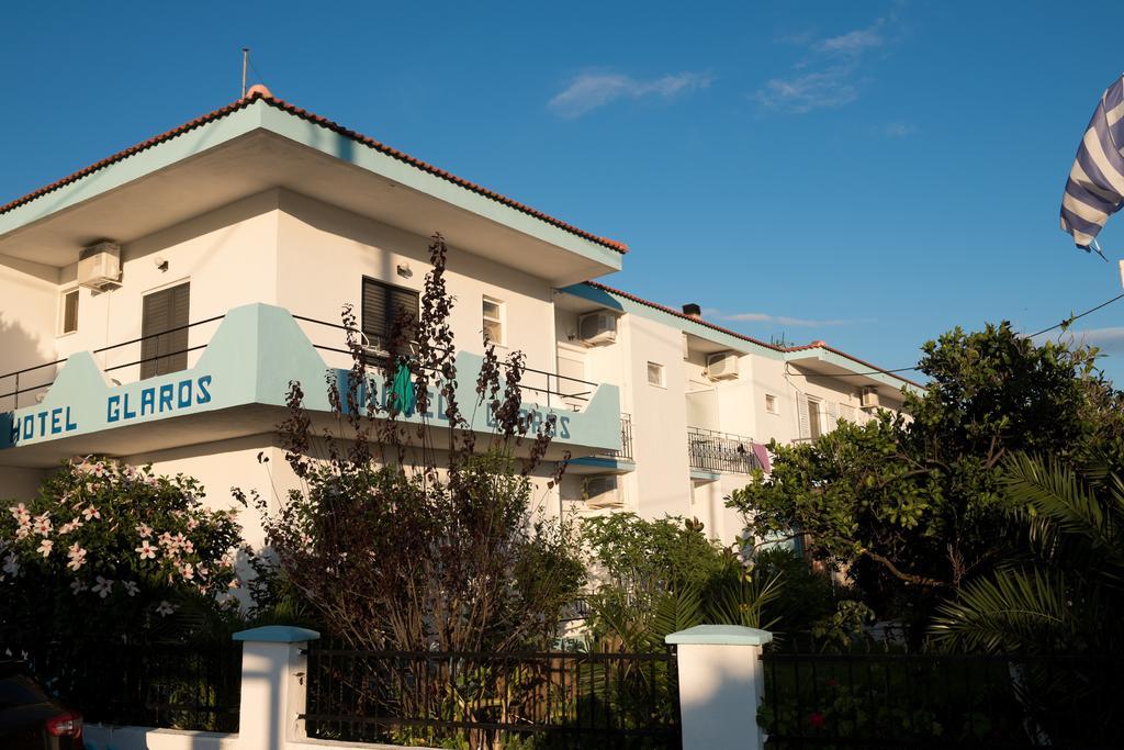 Hotel Glaros Ammoudia Bagian luar foto