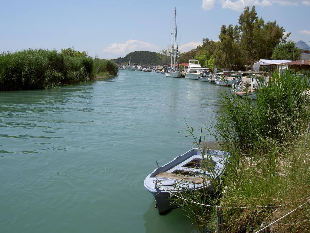 Hotel Glaros Ammoudia Bagian luar foto